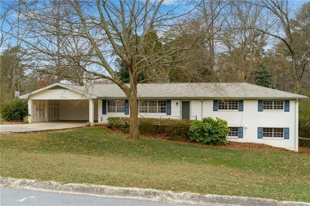 4 bedroom, 2 bathroom, 2,780 sq ft single family residence sold at 1701 Rugby Road, Marietta, GA 30062