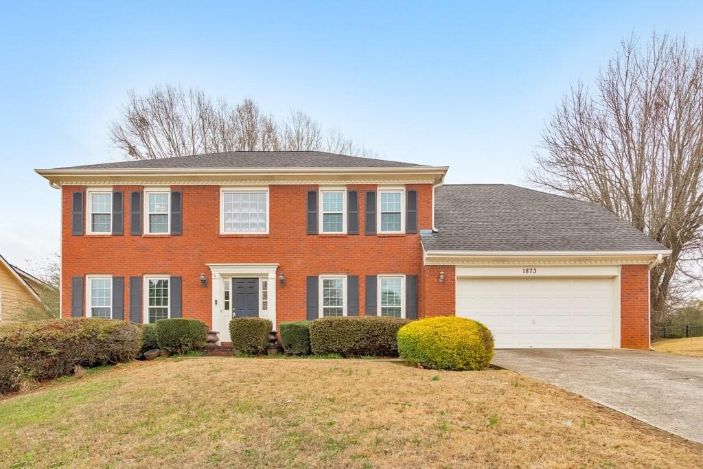 4 bedroom, 4 bathroom, 3,443 sq ft single family residence sold at 1873 Regents Park Court, Marietta, GA 30062