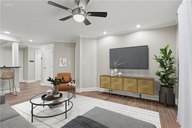 2 bedroom, 2 bathroom, 981 sq ft condominium for sale at 3655 Habersham Road A108, Atlanta, GA 30305 — photo 3