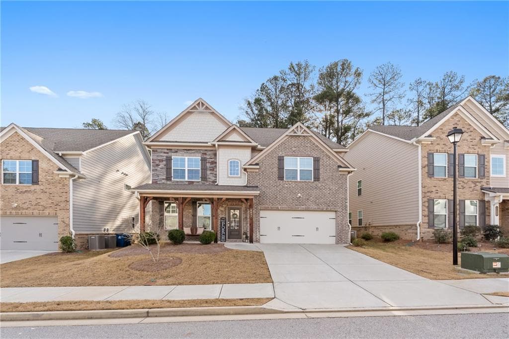 6 bedroom, 4 bathroom, 3,721 sq ft single family residence for sale at 4437 Waxwing Street, Hoschton, GA 30548