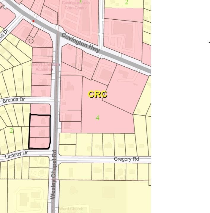 unimproved land for sale at 1971 Wesley Chapel Road, Decatur, GA 30035