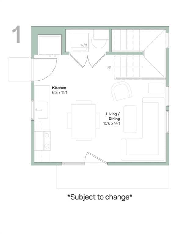 2 bedroom, 1 bathroom, 648 sq ft condominium for sale at 1121 Allene Avenue 305, Atlanta, GA 30310 — photo 6