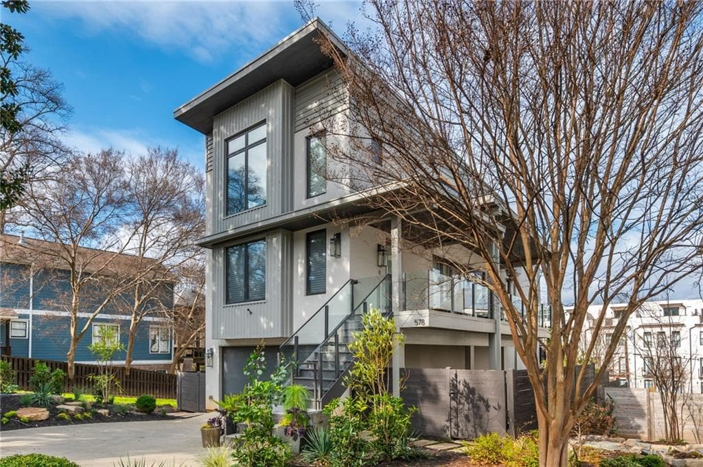 4 bedroom, 4 bathroom, 2,768 sq ft single family residence sold at 578 Morgan Street, Atlanta, GA 30308