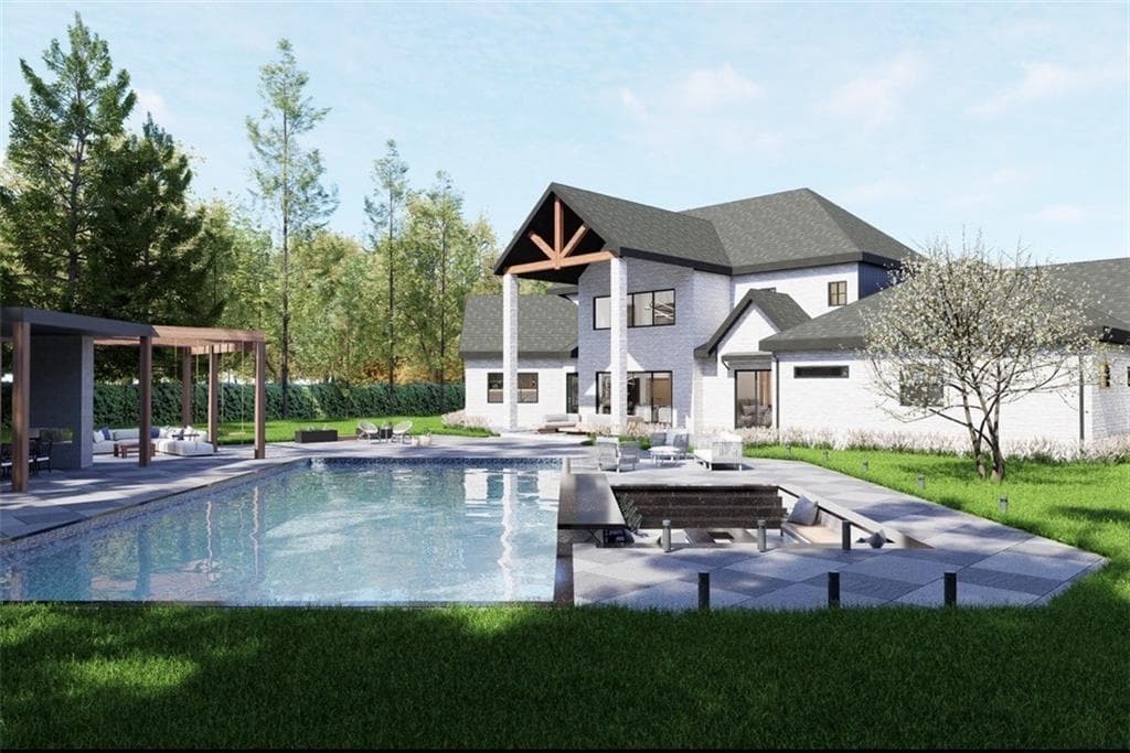 5 bedroom, 6 bathroom, 4,825 sq ft single family residence for sale at 135 Inverleigh Row, Covington, GA 30014 — photo 3