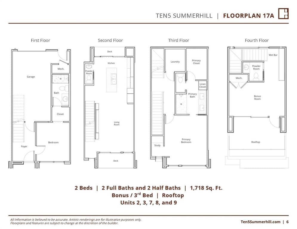 3 bedroom, 4 bathroom, 1,718 sq ft townhouse for sale at 105 Georgia Avenue 8, Atlanta, GA 30312 — photo 2