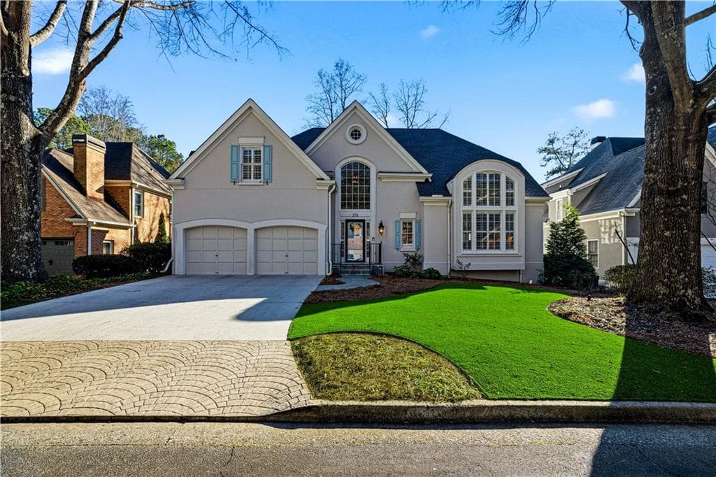 4 bedroom, 5 bathroom, 3,800 sq ft single family residence sold at 215 Woodchase Close, Atlanta, GA 30319