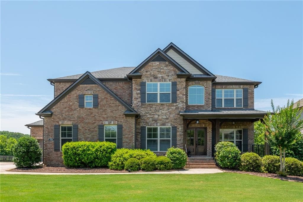 6 bedroom, 5 bathroom, 5,808 sq ft single family residence sold at 104 American Pharoah Way, Canton, GA 30115