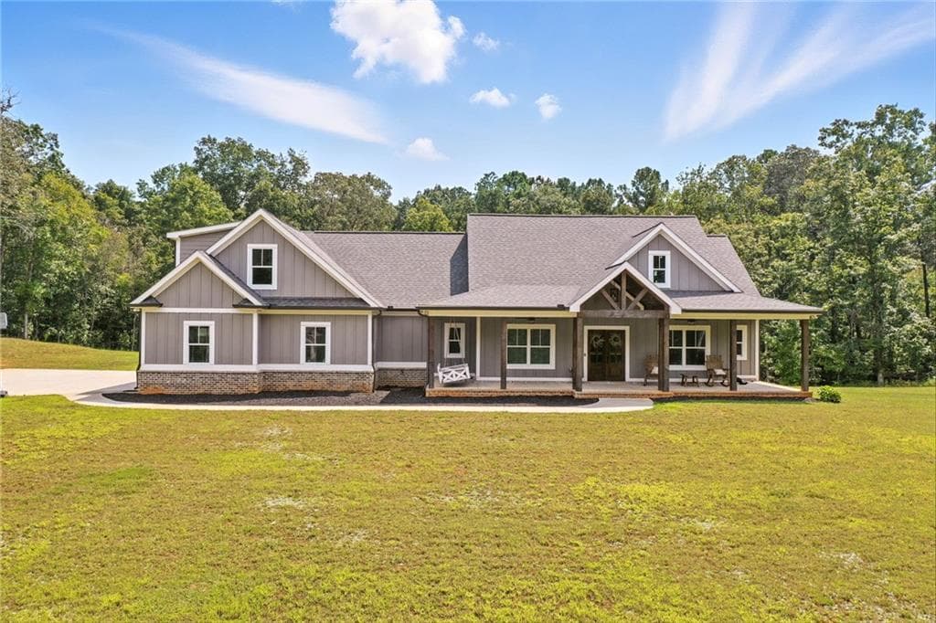 5 bedroom, 3 bathroom, 6,820 sq ft single family residence sold at 14430 Fincher Road, Canton, GA 30114