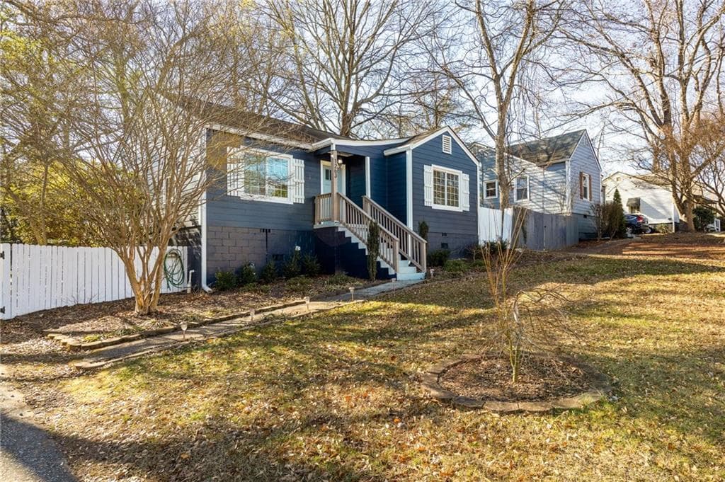 3 bedroom, 2 bathroom, 1,287 sq ft single family residence sold at 1263 Skyhaven Road, Atlanta, GA 30316