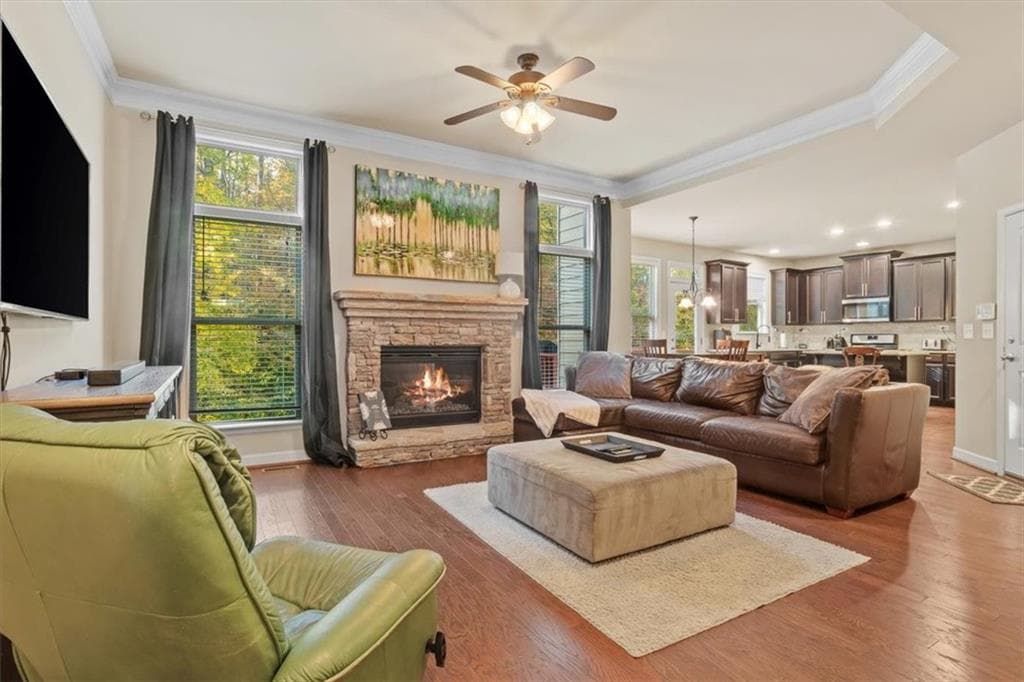 6 bedroom, 4 bathroom, 4,100 sq ft single family residence for sale at 821 Tramore Court, Acworth, GA 30102 — photo 9