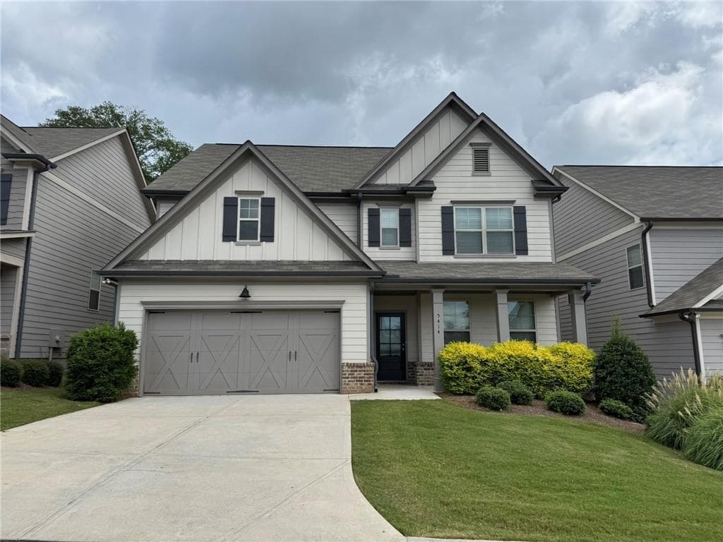 4 bedroom, 3 bathroom, 2,765 sq ft single family residence for sale at 5414 Long Branch Way, Flowery Branch, GA 30542 — photo 1 of 29