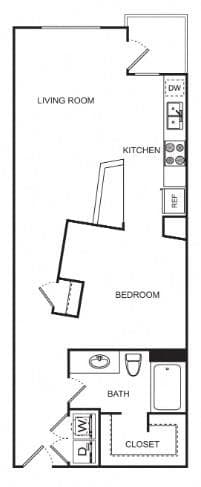 1 bedroom, 1 bathroom, 816 sq ft apartment for rent at 2115 Piedmont Road 2402, Atlanta, GA 30324 for $1,326 a month — photo 6
