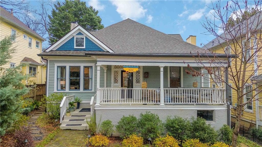 4 bedroom, 4 bathroom, 3,269 sq ft single family residence sold at 522 Hill Street, Atlanta, GA 30312
