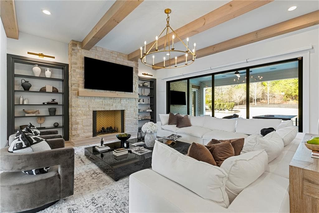 6 bedroom, 8 bathroom, 10,615 sq ft single family residence for sale at 10190 Cedar Ridge Drive, Alpharetta, GA 30004 — photo 4