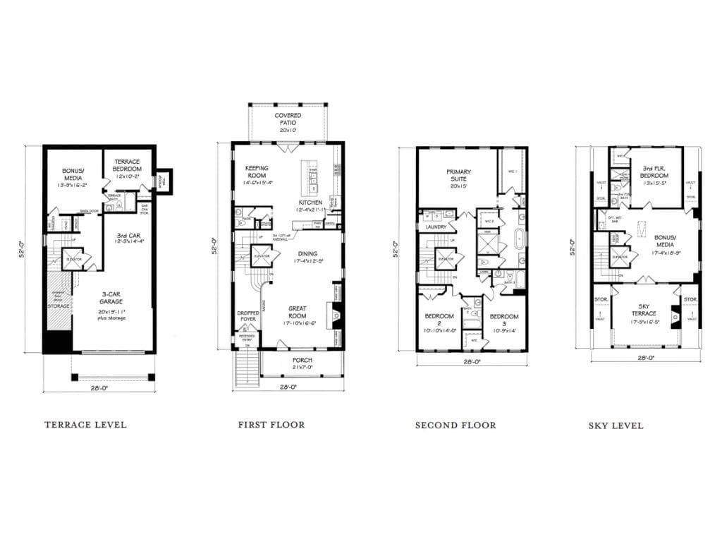 5 bedroom, 6 bathroom, 4,304 sq ft single family residence under contract at 3520 Vermillion View, Suwanee, GA 30024 — photo 2