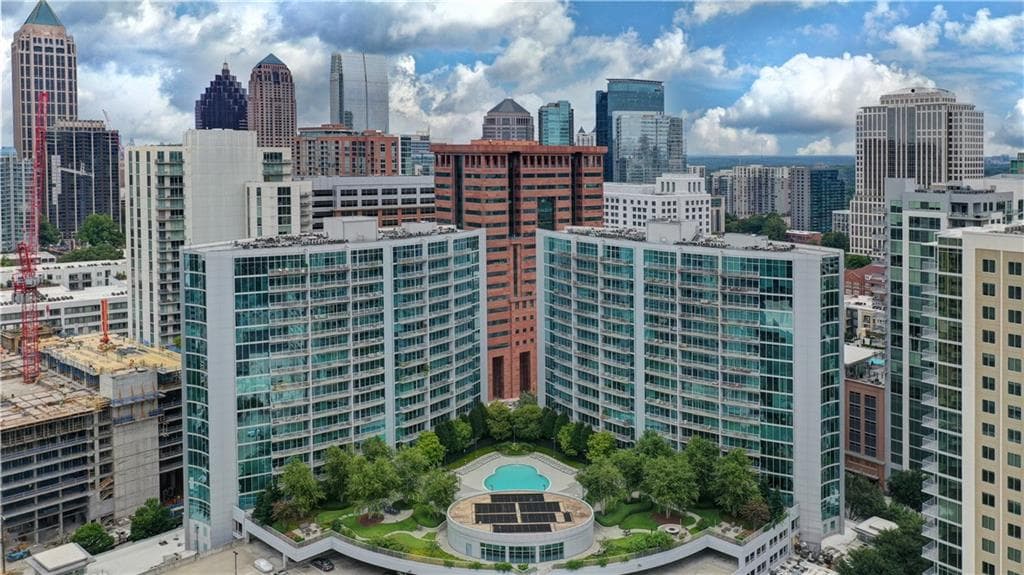 2 bedroom, 2 bathroom, 1,260 sq ft condominium sold at 44 Peachtree Place 1132, Atlanta, GA 30309