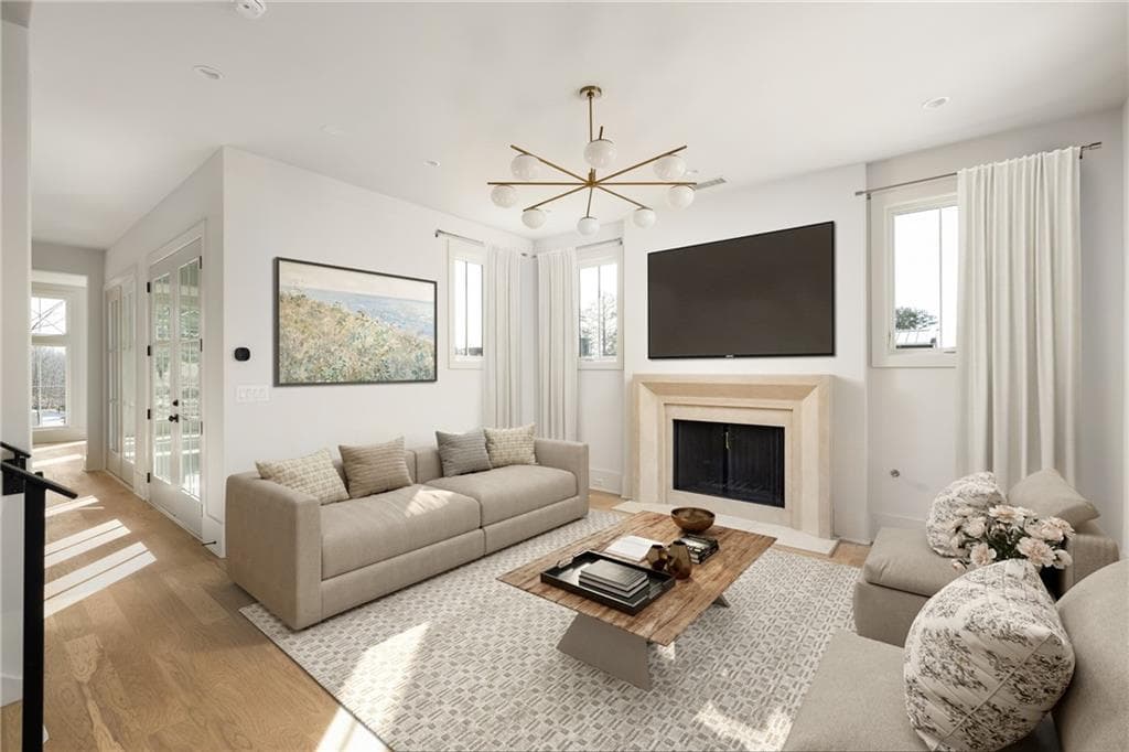 3 bedroom, 4 bathroom, 2,335 sq ft townhouse for sale at 10931 Serenbe Lane, Chattahoochee Hills, GA 30268 — photo 3