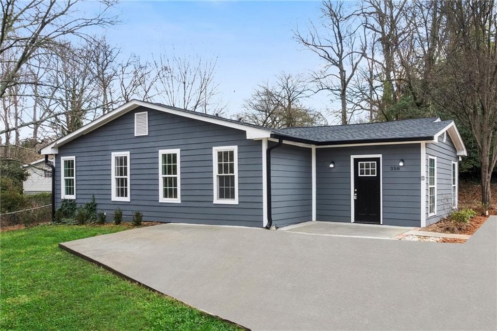 3 bedroom, 2 bathroom, 1,776 sq ft single family residence sold at 356 Lake Drive, Atlanta, GA 30354