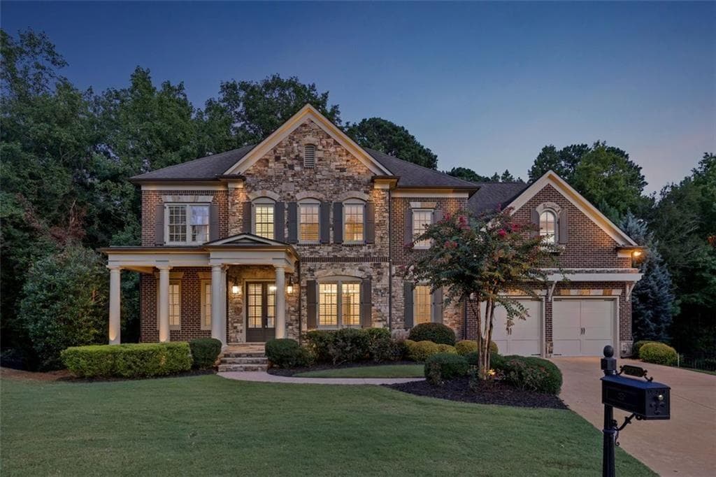 5 bedroom, 4 bathroom, 4,574 sq ft single family residence sold at 1070 Stonegrove Lane, Roswell, GA 30075