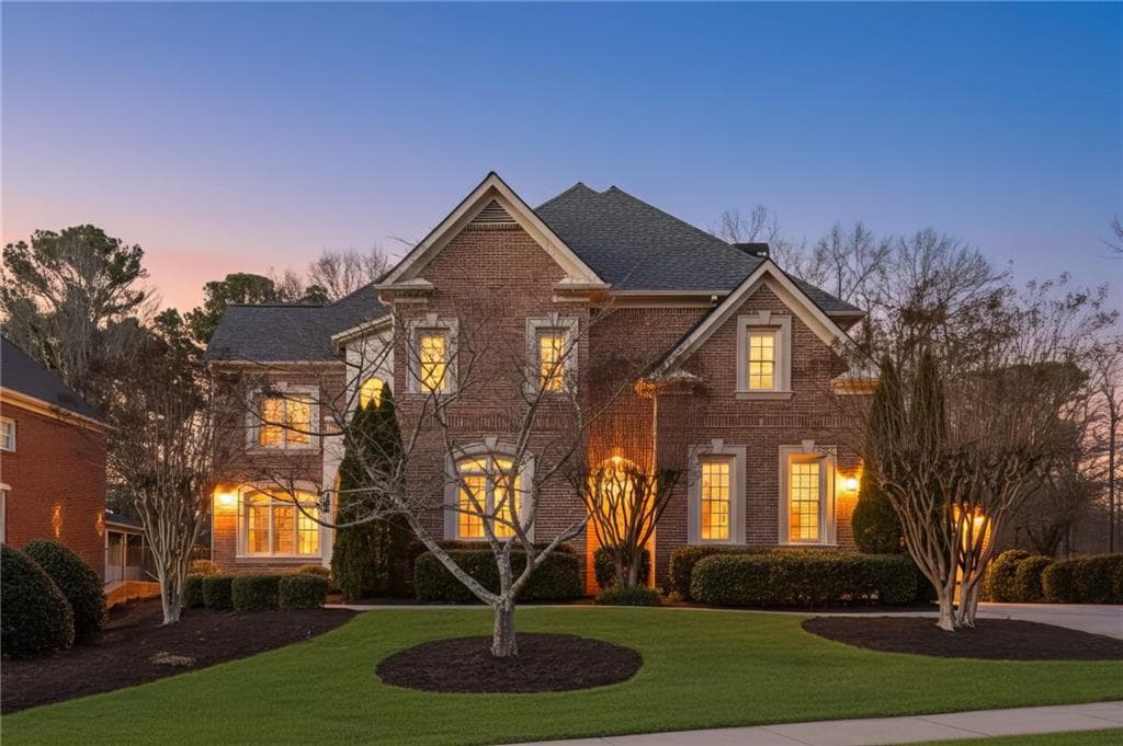 6 bedroom, 6 bathroom, 7,401 sq ft single family residence sold at 715 Crown Cove, Milton, GA 30004