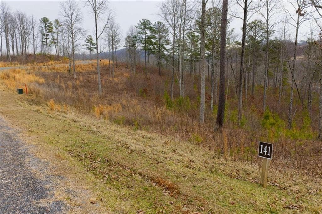 single family residence sold at LT 141 Twisted Oak Road, Talking Rock, GA 30175