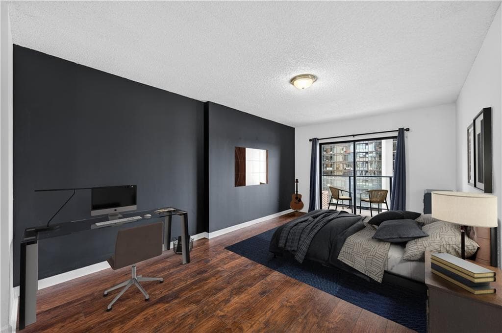1 bedroom, 1 bathroom, 813 sq ft condominium sold at 1280 W Peachtree Street 1407, Atlanta, GA 30309
