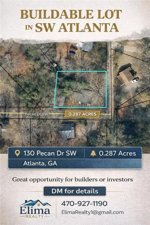 single family residence for sale at 130 PECAN Drive, Atlanta, GA 30315