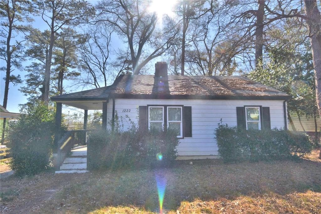 2 bedroom, 2 bathroom, 1,160 sq ft single family residence sold at 1222 E Forrest Avenue, Atlanta, GA 30344