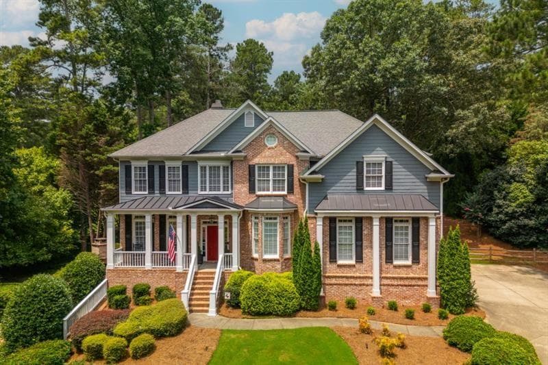 6 bedroom, 5 bathroom, 5,583 sq ft single family residence sold at 705 Brickwood Lane, Milton, GA 30004