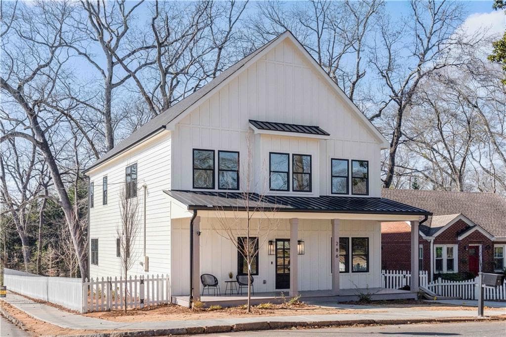 4 bedroom, 4 bathroom, 2,673 sq ft single family residence sold at 286 Sisson Avenue, Atlanta, GA 30317