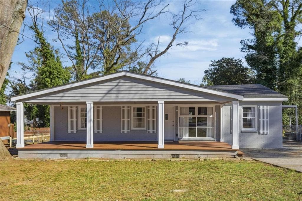 3 bedroom, 2 bathroom, 1,265 sq ft single family residence for sale at 4810 Bartlett Road, Forest Park, GA 30297