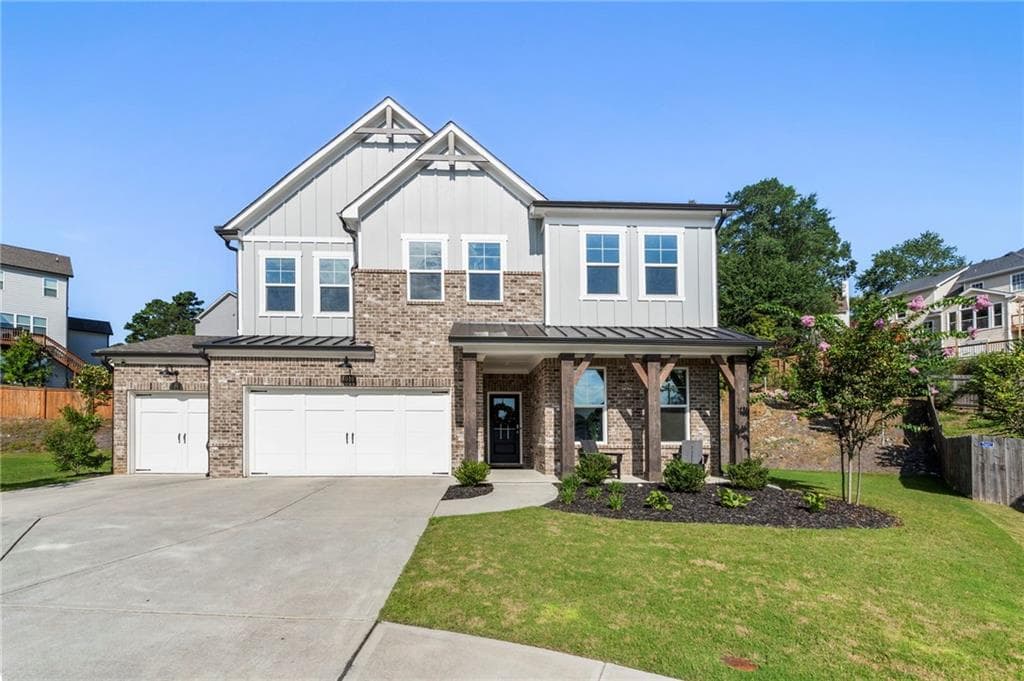 5 bedroom, 4 bathroom, 3,459 sq ft single family residence sold at 4010 Maple Oak Court, Kennesaw, GA 30152
