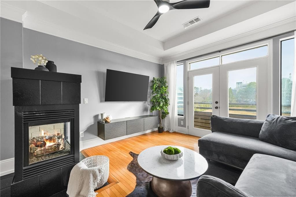 1 bedroom, 1 bathroom, 750 sq ft condominium sold at 401 16th Street 1457, Atlanta, GA 30363