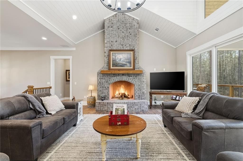 5 bedroom, 5 bathroom, 6,118 sq ft single family residence under contract at 1785 Hubbard Road, Dawsonville, GA 30534 — photo 6