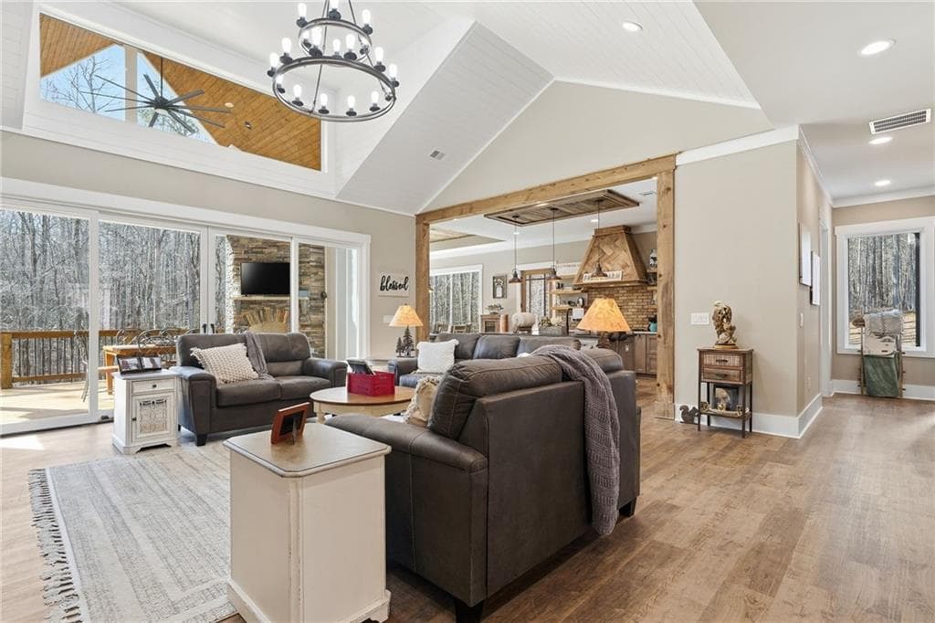 5 bedroom, 5 bathroom, 6,118 sq ft single family residence under contract at 1785 Hubbard Road, Dawsonville, GA 30534 — photo 8