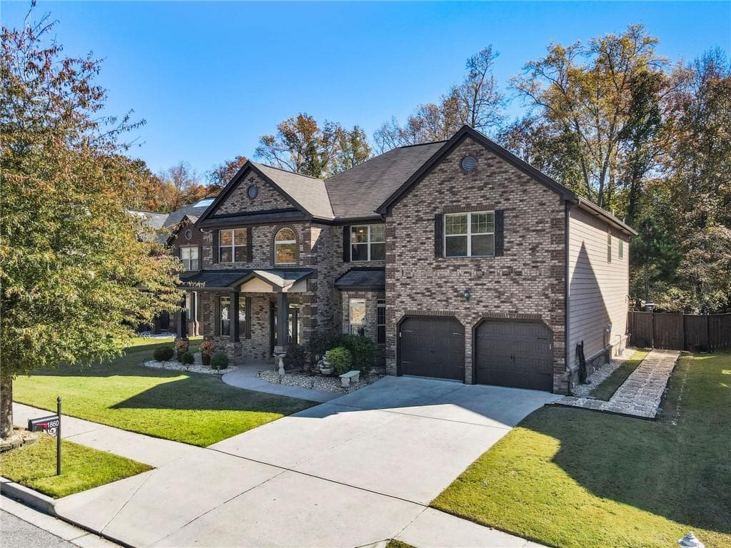5 bedroom, 4 bathroom, 4,402 sq ft single family residence sold at 1860 Browning Bend Court, Dacula, GA 30019