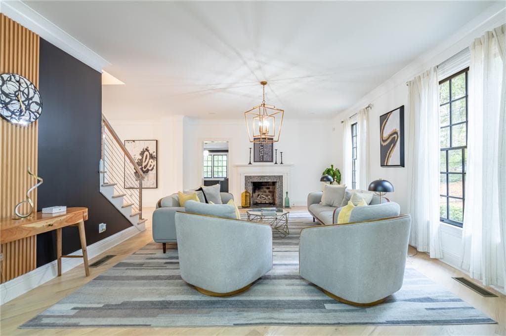 6 bedroom, 5 bathroom single family residence for rent at 1219 Moores Mill Road, Atlanta, GA 30327 for $21,499 a month — photo 8