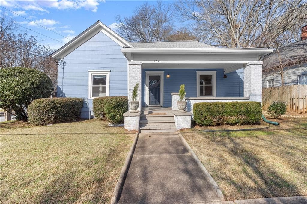 3 bedroom, 2 bathroom, 1,478 sq ft single family residence sold at 1751 Center Avenue, Atlanta, GA 30344
