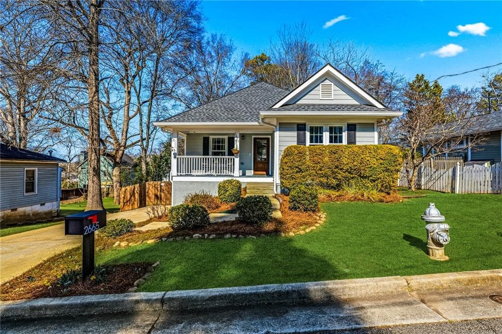 3 bedroom, 2 bathroom, 1,322 sq ft single family residence sold at 2665 Rosemary Street, Atlanta, GA 30318