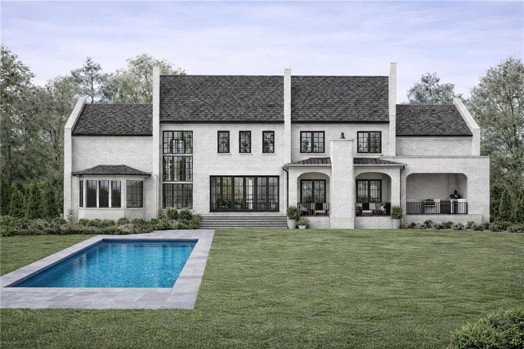 6 bedroom, 8 bathroom, 11,100 sq ft single family residence under contract at 4670 Dudley Lane, Atlanta, GA 30327 — photo 2
