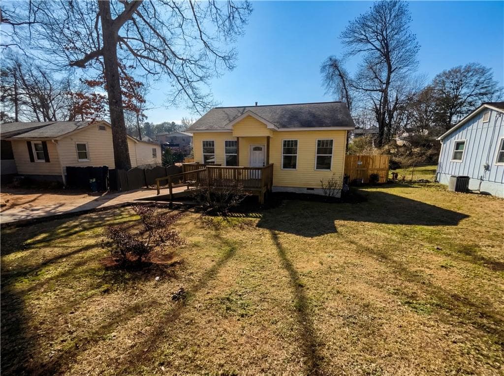 2 bedroom, 1 bathroom, 672 sq ft single family residence sold at 5960 Morgan Road, Atlanta, GA 30340