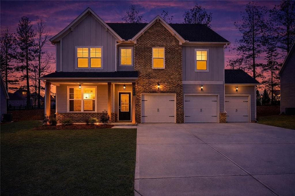 4 bedroom, 3 bathroom, 2,542 sq ft single family residence for sale at 212 Villa Rica Springs - Lot 9, Villa Rica, GA 30180 — photo 2