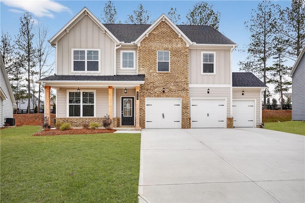 4 bedroom, 3 bathroom, 2,542 sq ft single family residence for sale at 212 Villa Rica Springs - Lot 9, Villa Rica, GA 30180 — photo 3