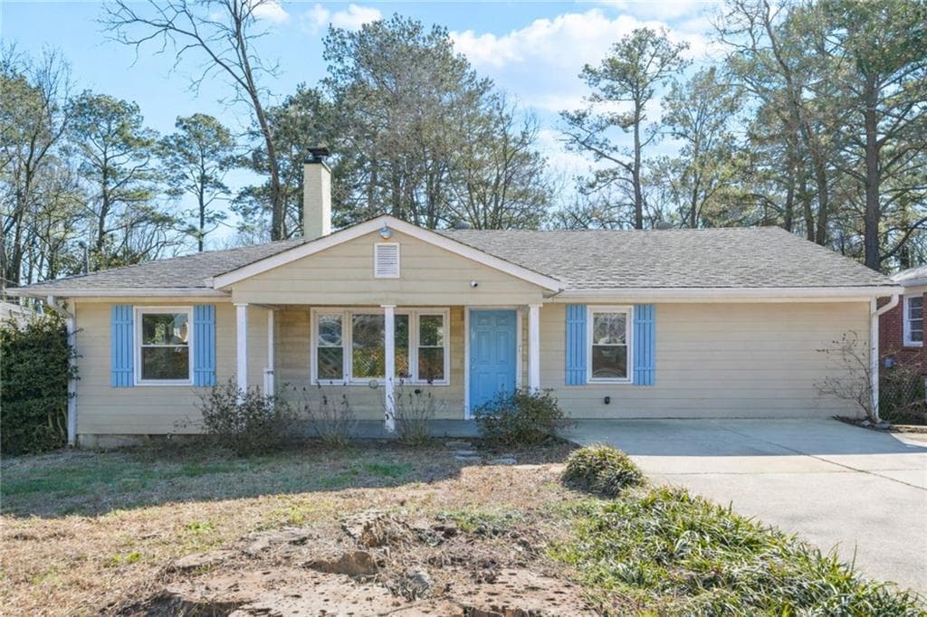 3 bedroom, 2 bathroom, 1,302 sq ft single family residence sold at 1933 Camellia Drive, Decatur, GA 30032