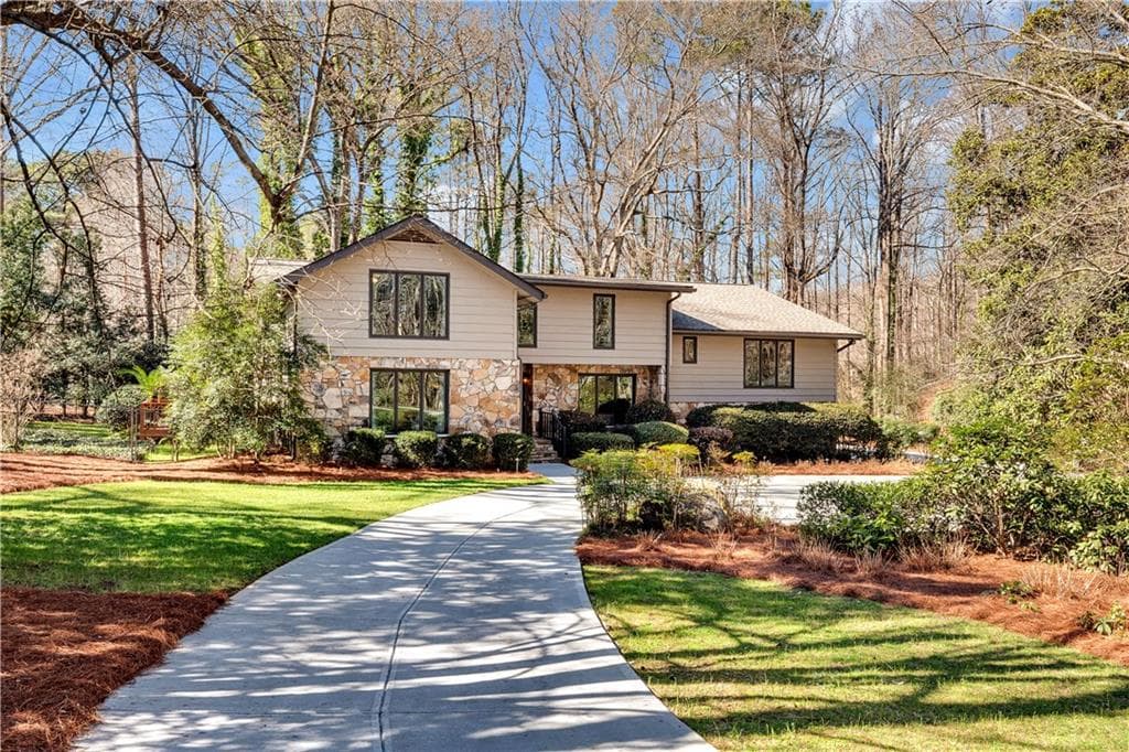 5 bedroom, 3 bathroom, 4,000 sq ft single family residence sold at 4456 Ridgegate Drive, Peachtree Corners, GA 30097