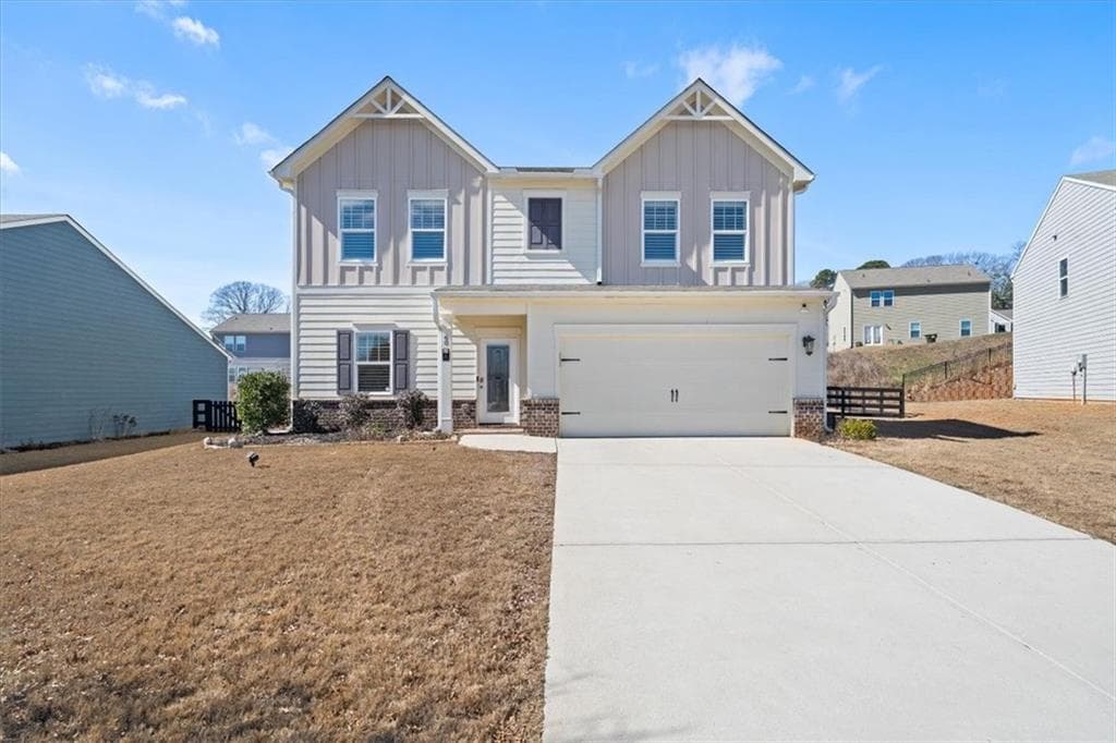 4 bedroom, 3 bathroom, 2,132 sq ft single family residence sold at 60 Cottontail Lane, Villa Rica, GA 30180