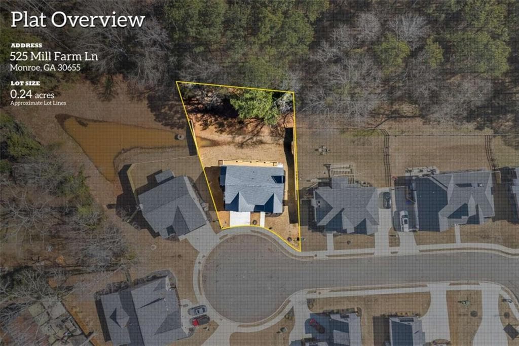 3 bedroom, 3 bathroom, 2,199 sq ft single family residence for sale at 525 Mill Farm Lane, Monroe, GA 30655 — photo 2