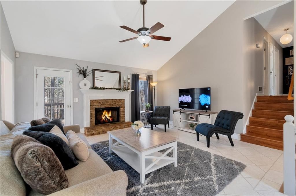 4 bedroom, 3 bathroom single family residence for rent at 1319 Towne Harbor Trail, Woodstock, GA 30189 for $5,750 a month — photo 3
