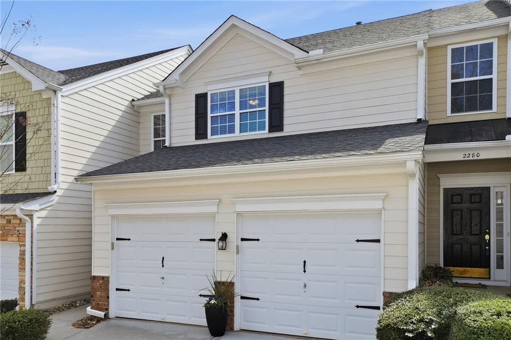 2 bedroom, 3 bathroom, 1,624 sq ft townhouse sold at 2282 Nottley Drive, Marietta, GA 30066