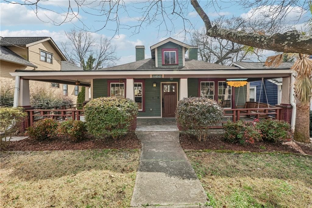 4 bedroom, 3 bathroom, 2,056 sq ft single family residence sold at 495 Robinson Avenue, Atlanta, GA 30315